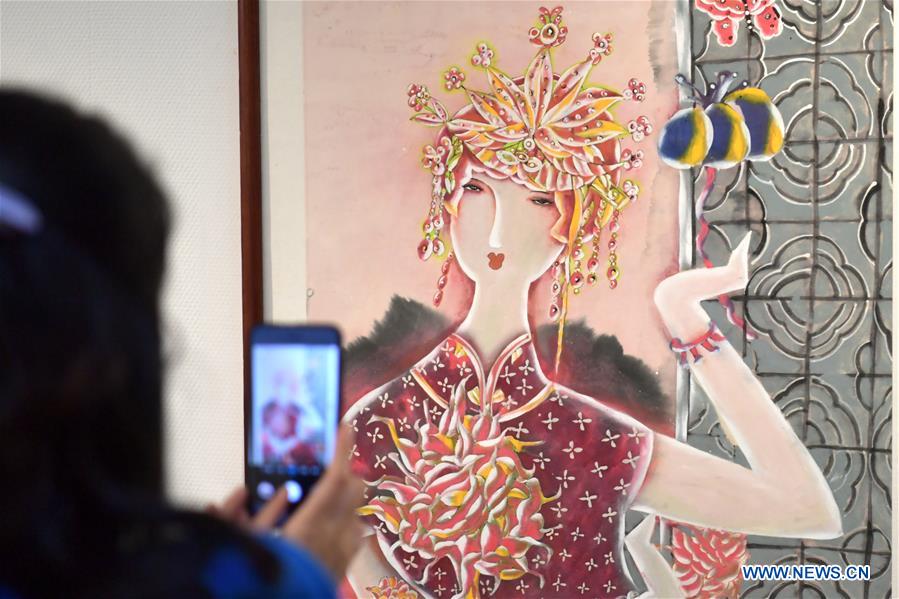 CHINA-SHANXI-TAIYUAN-PAINTING EXHIBITION (CN)