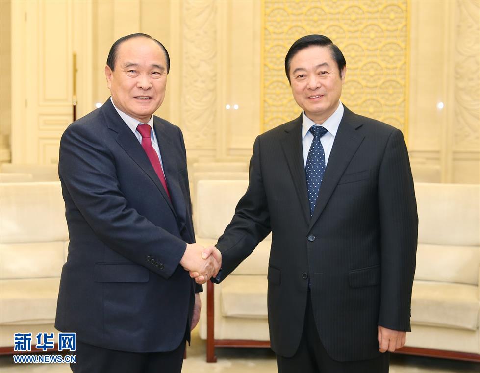 (XHDW)劉奇葆會(huì)見韓國新聞代表團(tuán)