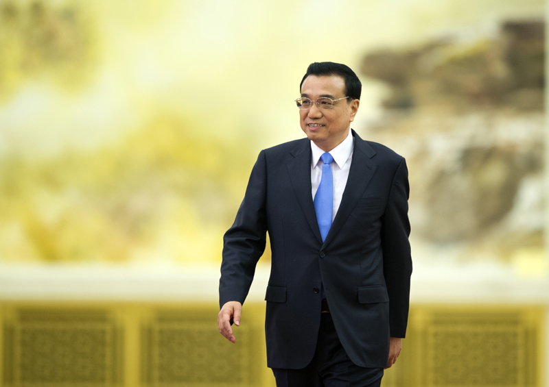 3月15日，國務(wù)院總理李克強在北京人民大會堂與中外記者見面，并回答記者提問。新華社記者 謝環(huán)馳 攝