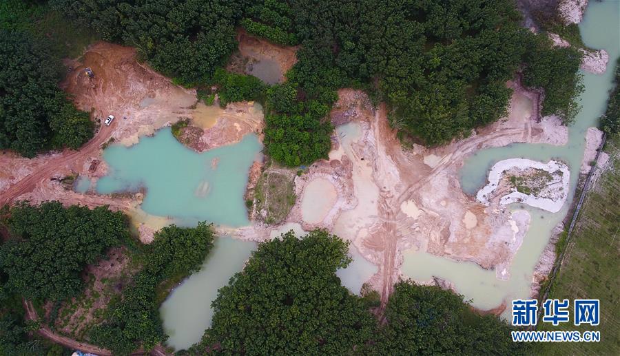 （新華視點&middot;圖文互動）（1）小作坊&ldquo;游擊&rdquo;盜采、查處窩點&ldquo;死灰復(fù)燃&rdquo;，海南非法采砂緣何難止？