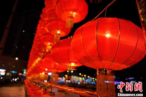 資料圖：紅燈籠。宋文佳 攝