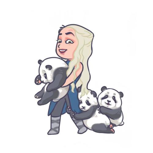 劉倩創(chuàng)作同人作品。受訪者供圖