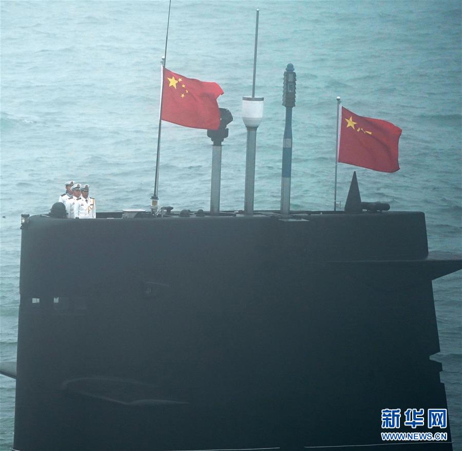 （新華全媒頭條&middot;人民海軍70年&middot;圖文互動(dòng)）（16）奏響新時(shí)代海上和平樂章&mdash;&mdash;人民海軍成立70周年海上閱兵活動(dòng)紀(jì)實(shí)