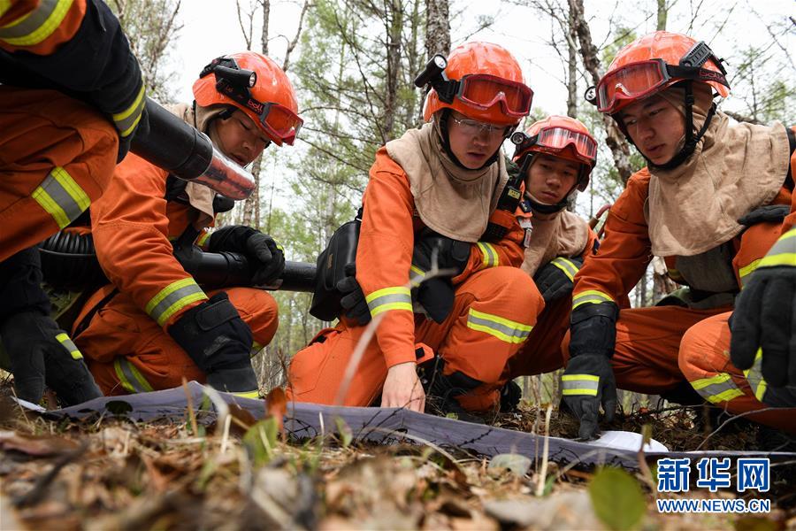 （壯麗70年&middot;奮斗新時(shí)代&middot;圖文互動）（10）林海孤島唱響冰與火之歌&mdash;&mdash;記內(nèi)蒙古森林消防總隊(duì)大興安嶺支隊(duì)奇乾中隊(duì)