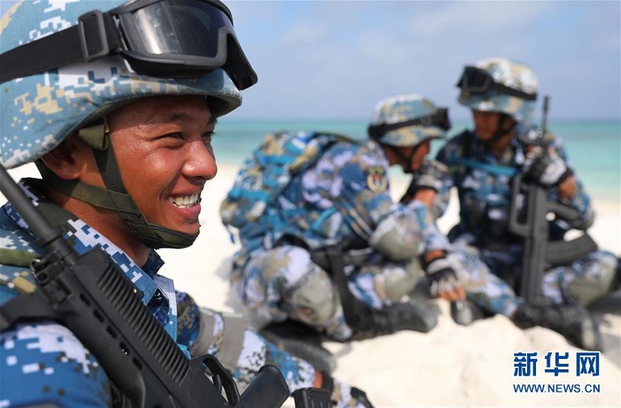 （壯麗70年&middot;奮斗新時(shí)代&middot;新華全媒頭條&middot;圖文互動(dòng)）（6）&ldquo;你在我的航程上，我在你的視線里&rdquo;&mdash;&mdash;走進(jìn)海軍西沙中建島官兵的五彩世界
