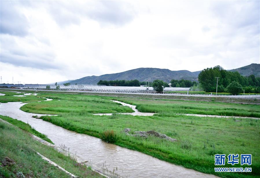 （圖文互動(dòng)）（4）青海互助：送走污水，迎來(lái)碧波