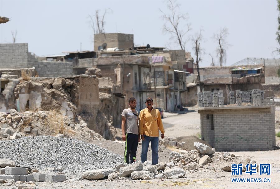 （國(guó)際&middot;圖文互動(dòng)）（2）通訊：中企員工愛心捐款助摩蘇爾老城民眾重燃生活希望