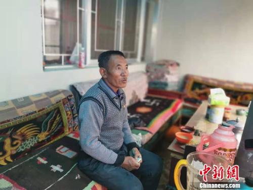 圖為黨確桑布。 謝藝觀 攝