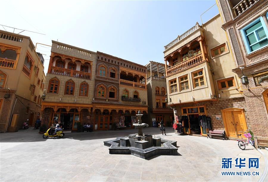 (決戰(zhàn)決勝脫貧攻堅·聚焦“三區(qū)三州”·圖文互動)(9)“古老”和田展現(xiàn)新時尚