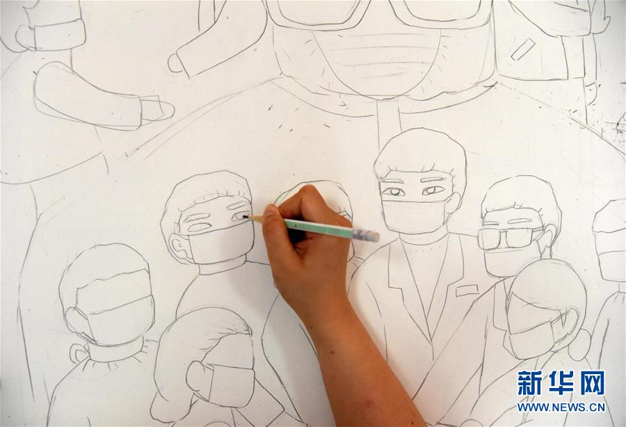 (走向我們的小康生活·圖文互動)(5)放下鋤頭拿畫筆——山東青州農(nóng)民畫繪出美好新生活