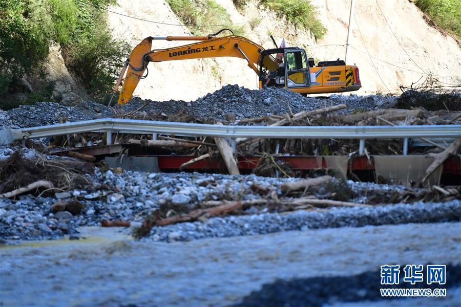 （防汛抗洪&middot;圖文互動）（1）七夕前夜，為莫諾村架起&ldquo;生命之橋&rdquo;