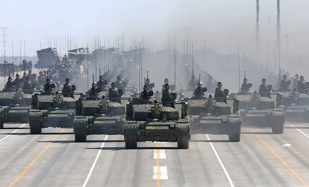 沙場(chǎng)點(diǎn)兵！建軍90周年閱兵MV來了