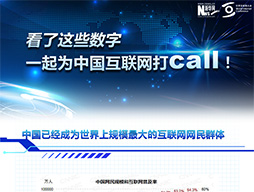 看了這些數(shù)字，一起為中國互聯(lián)網(wǎng)打call！