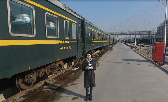 航拍支南列車的&ldquo;醫(yī)生&rdquo;