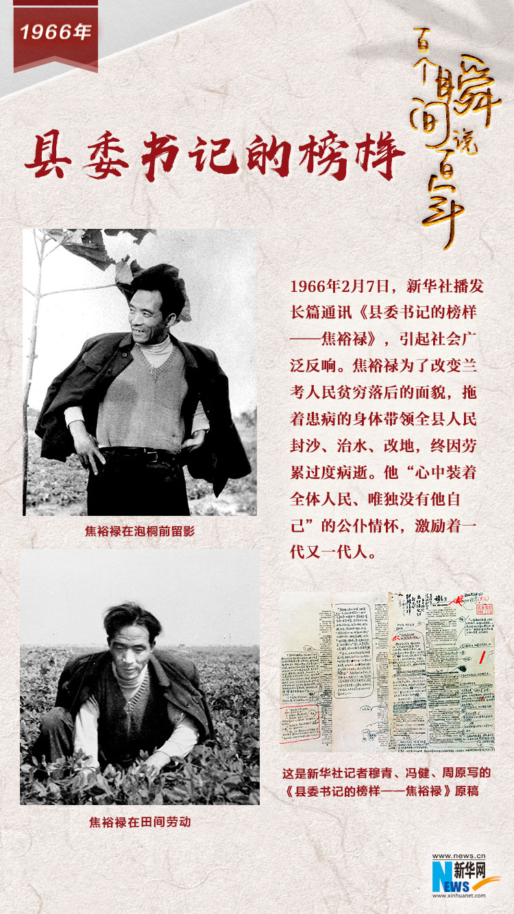 1966，縣委書(shū)記的榜樣