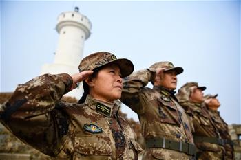 王仕花:我要在開山島繼續(xù)守下去