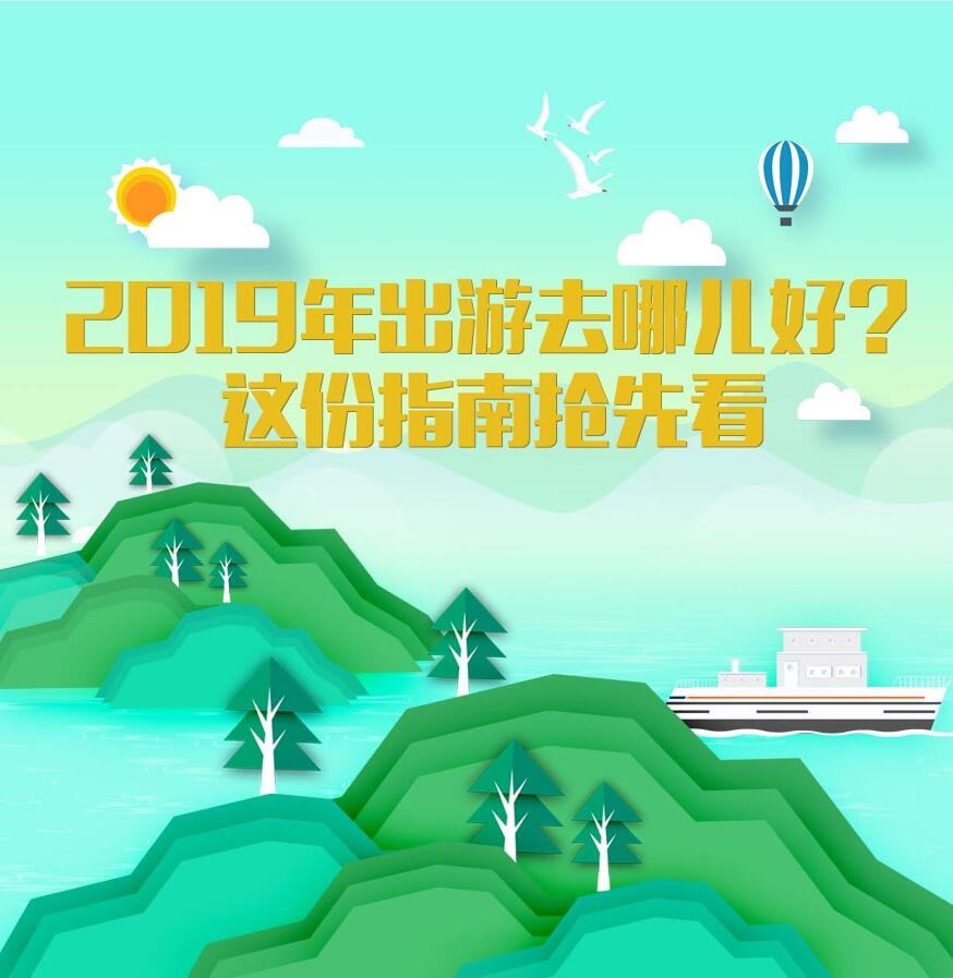 2019年出游去哪兒好？這份指南搶先看