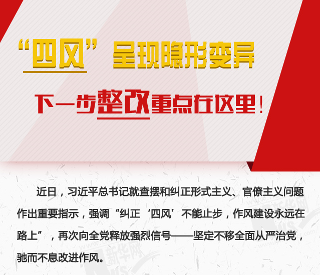 “四風(fēng)”呈現(xiàn)隱形變異，下一步整改重點在這里！