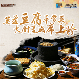 莫道豆腐平常菜，大廚烹成席上珍