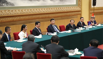 在甘肅團(tuán)，習(xí)近平響鼓重錘