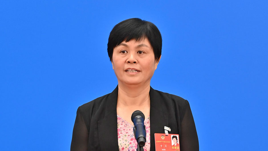 全國(guó)政協(xié)委員甘霖接受媒體采訪(fǎng)