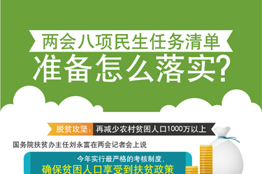 圖表：兩會(huì)八項(xiàng)民生任務(wù)清單準(zhǔn)備怎么落實(shí)？