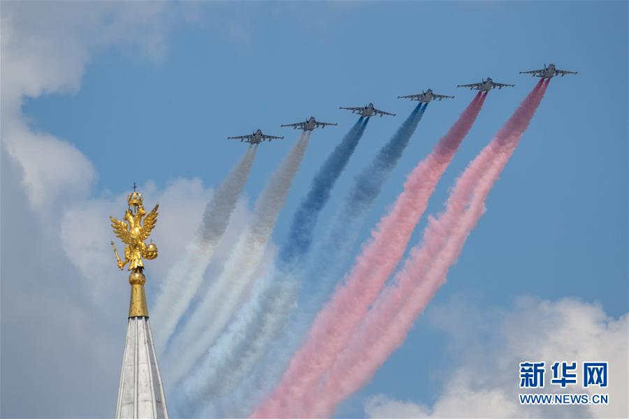 (國(guó)際)(10)俄羅斯隆重舉行紀(jì)念衛(wèi)國(guó)戰(zhàn)爭(zhēng)勝利75周年閱兵式