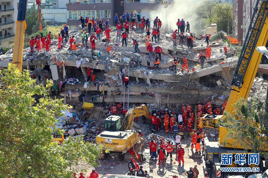 （國際）（10）愛琴海地震致土耳其、希臘至少27人死亡