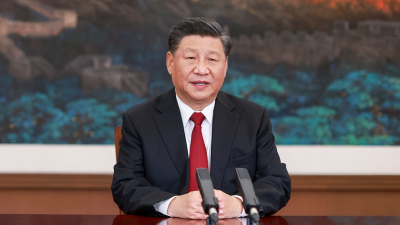 習近平在亞太經(jīng)合組織工商領(lǐng)導(dǎo)人對話會上發(fā)表主旨演講