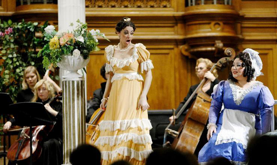 中國(guó)中央音樂學(xué)院和莫斯科國(guó)立柴可夫斯基音樂學(xué)院聯(lián)合演出歌劇